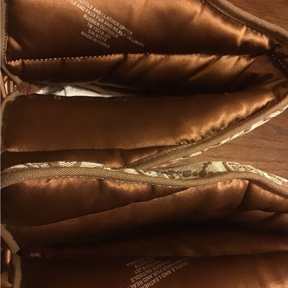 Tory, Burch, T monogram sleeping bag boots - Picture 2 of 2